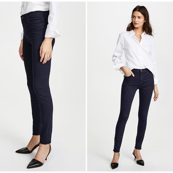 J Brand Maria High Rise Photo Ready Jeans, Bluebird, 28 - Picture 2 of 7